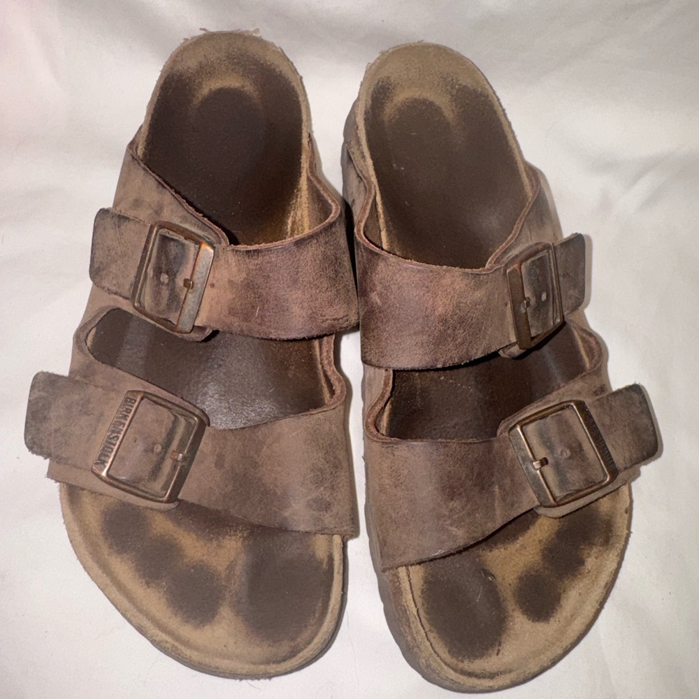 Birkenstock Men’s Arizona Double Strap Brown Normcore Cottagecore Sandals